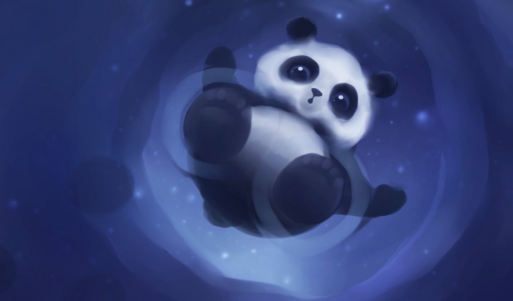Sfondi Cute Panda 1024x600
