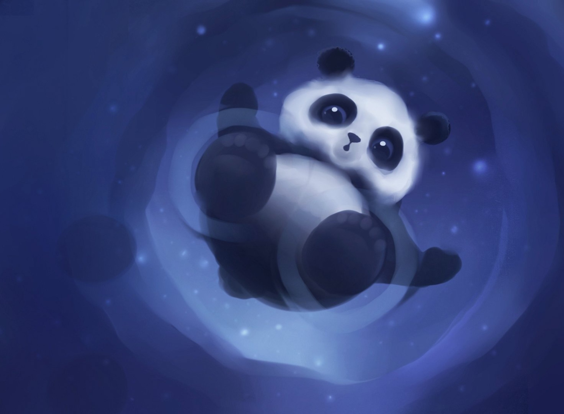 Cute Panda screenshot #1 1920x1408