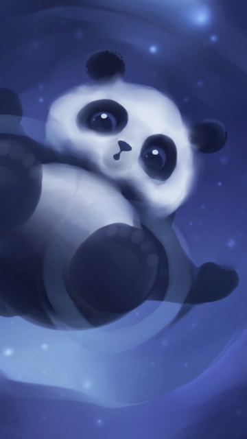 Fondo de pantalla Cute Panda 360x640