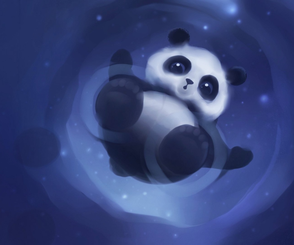 Das Cute Panda Wallpaper 960x800