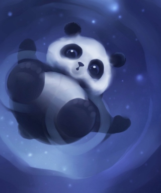Cute Panda sfondi gratuiti per Nokia C-Series