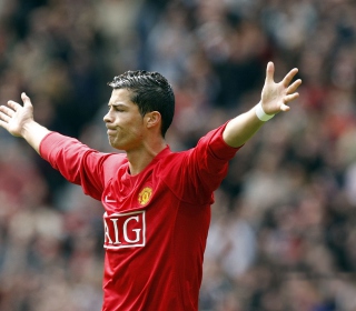 Cristiano Ronaldo, Manchester United - Obrázkek zdarma pro 1024x1024