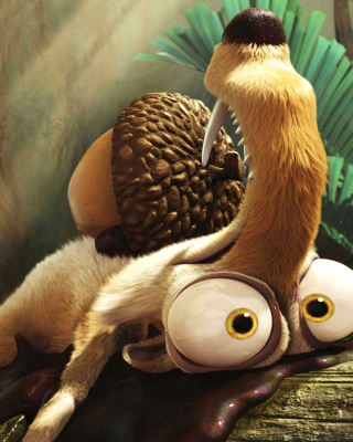 Kostenloses Scrat from Ice Age Dawn Of The Dinosaurs Wallpaper für iPhone 5