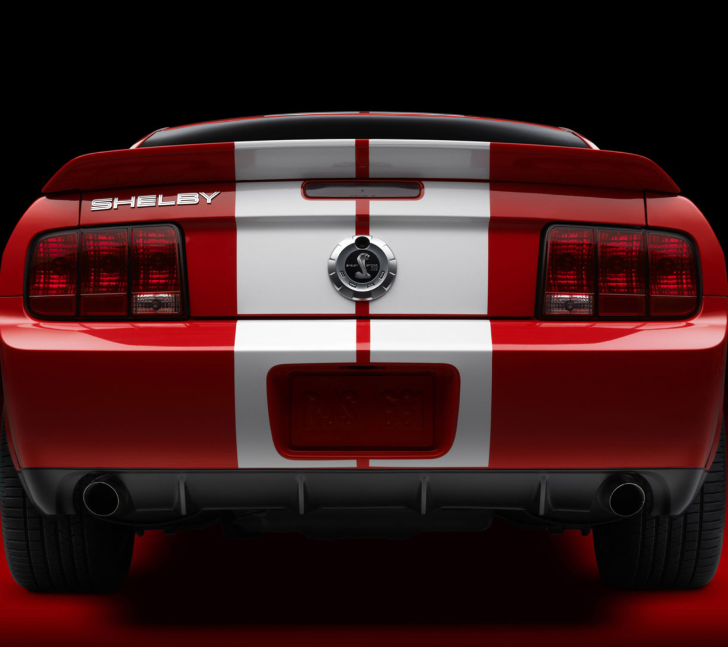 Das Ford Mustang Shelby GT500 Wallpaper 1440x1280