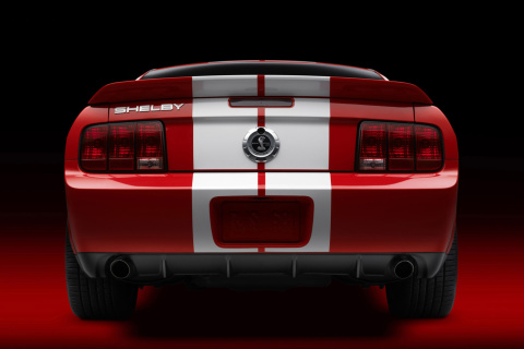 Ford Mustang Shelby GT500 wallpaper 480x320