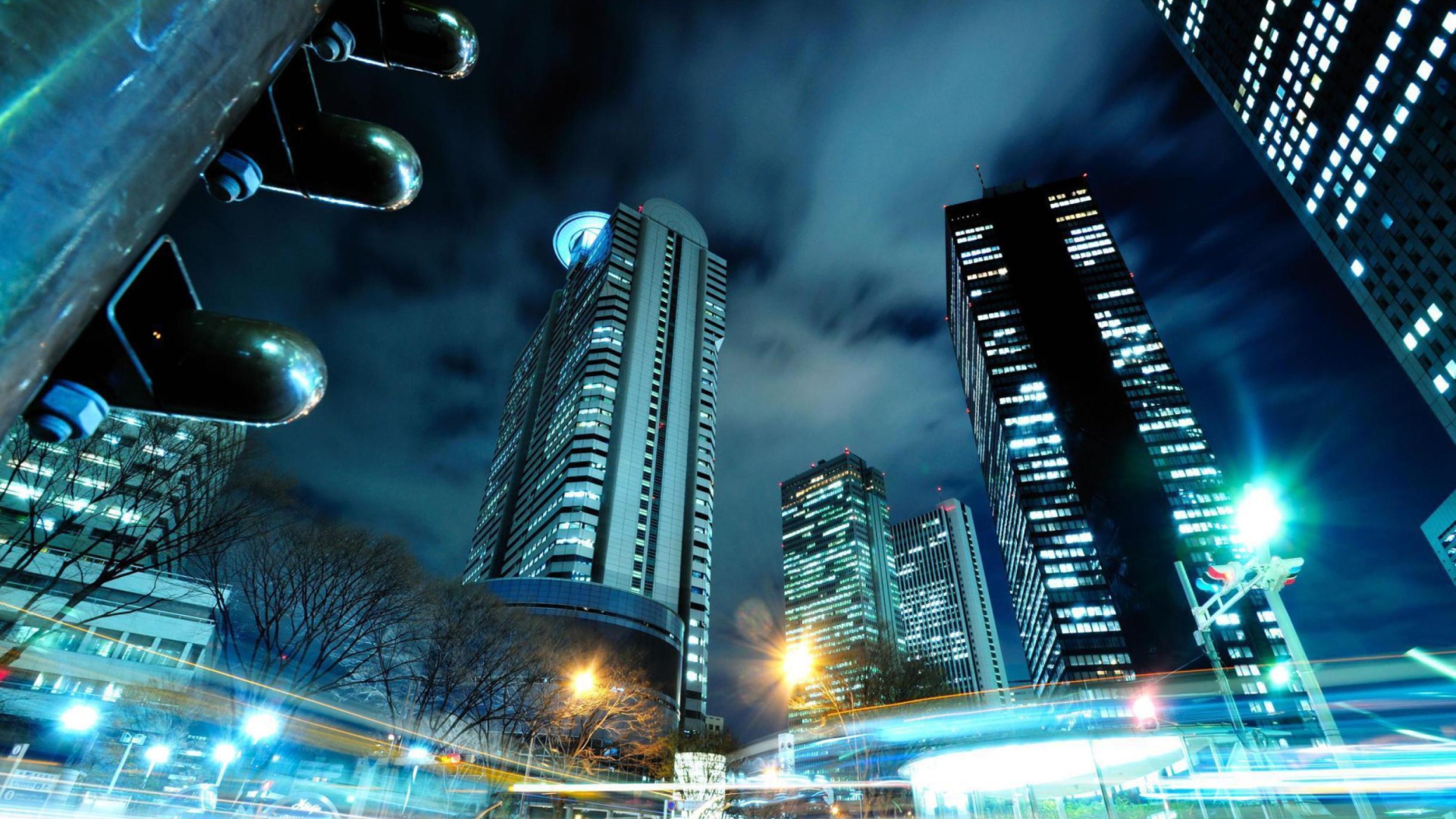 Screenshot №1 pro téma Skyscrapers In Tokyo 1920x1080