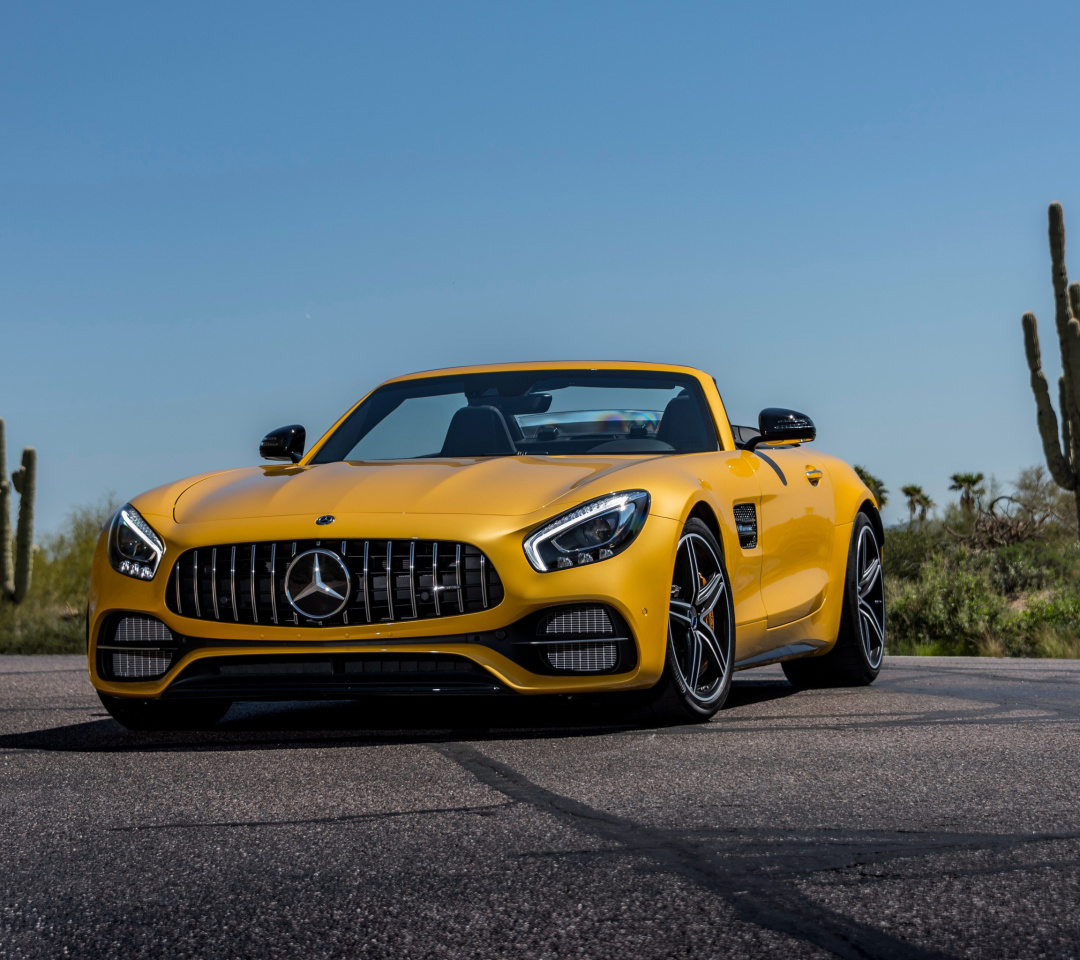 Fondo de pantalla Mercedes AMG GT C Roadster 1080x960