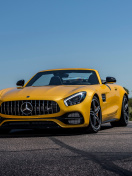 Mercedes AMG GT C Roadster screenshot #1 132x176