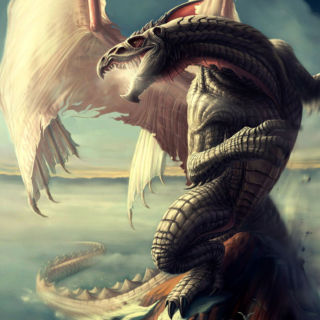 Screenshot №1 pro téma Fantasy Dragon Art 1024x1024