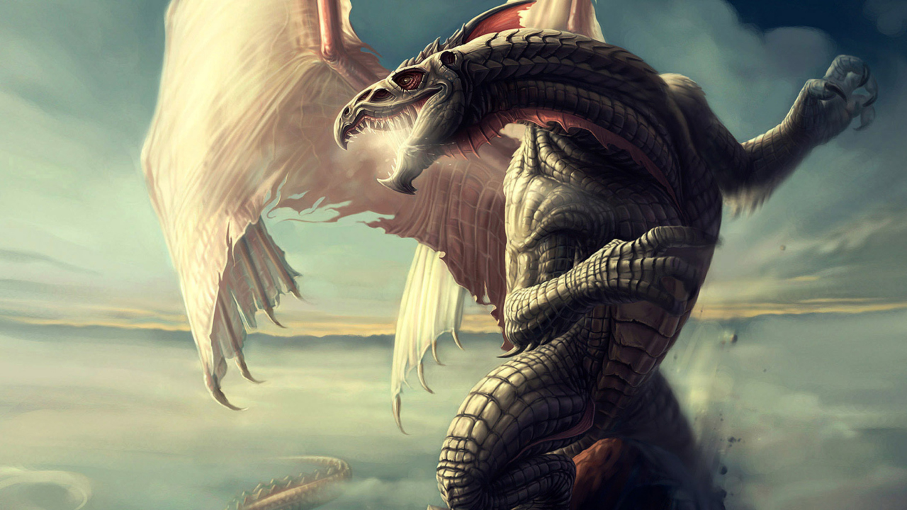 Sfondi Fantasy Dragon Art 1280x720