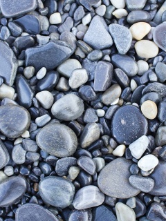 Screenshot №1 pro téma Pebble beach 240x320