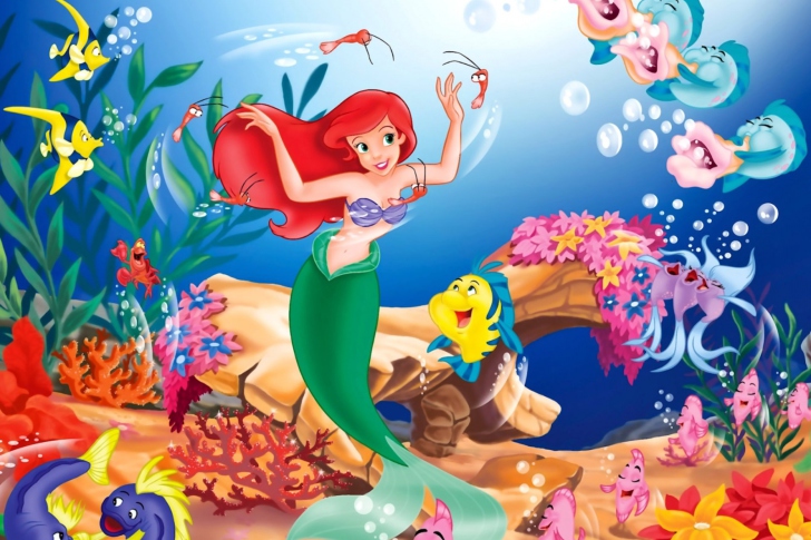 Screenshot №1 pro téma Disney - The Little Mermaid