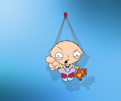 Das Funny Stewie From Family Guy Wallpaper 480x400
