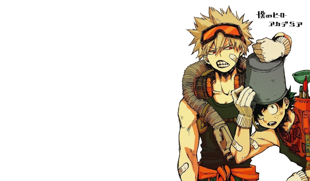 Katsuki Bakugo from My Hero Academia wallpaper 1024x600