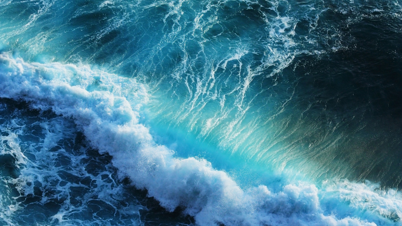 Fantastic Waves wallpaper 1280x720