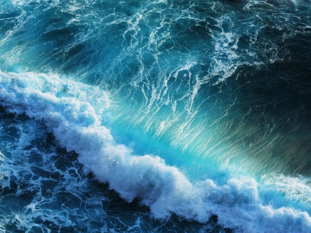 Fantastic Waves wallpaper 640x480