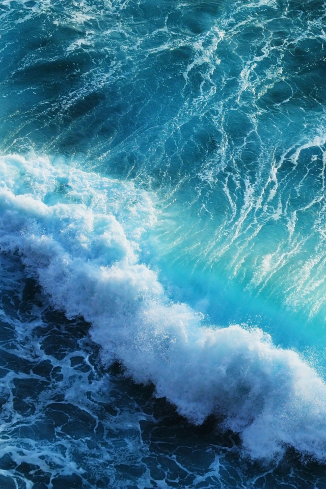 Fantastic Waves wallpaper 640x960
