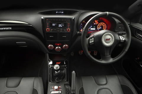 Impreza STI Interior wallpaper 480x320