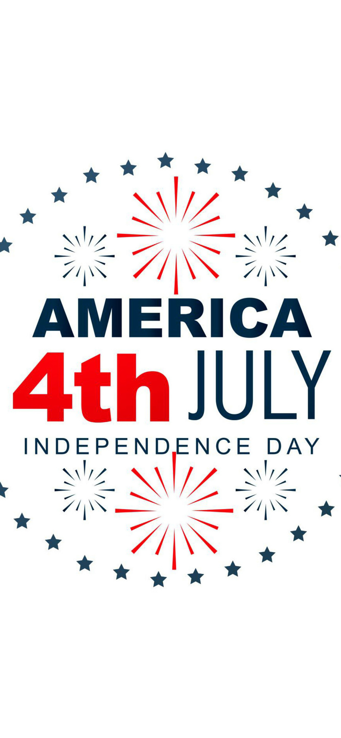 Happy independence day USA wallpaper 1170x2532