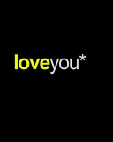 Love You wallpaper 128x160