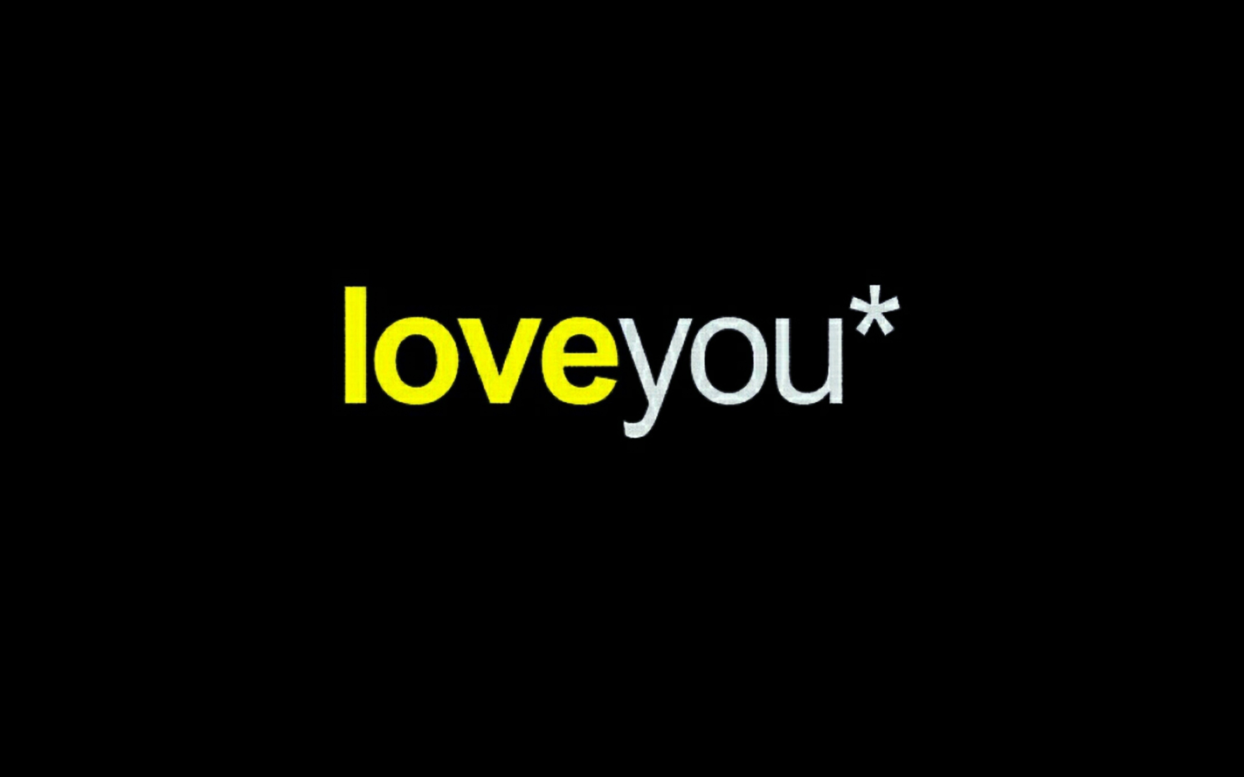 Обои Love You 2560x1600