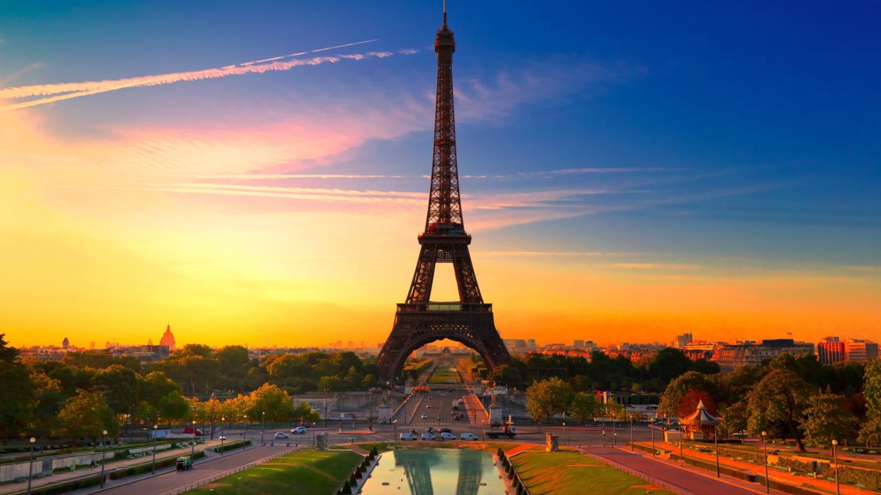 Screenshot №1 pro téma Paris Sunset 1280x720