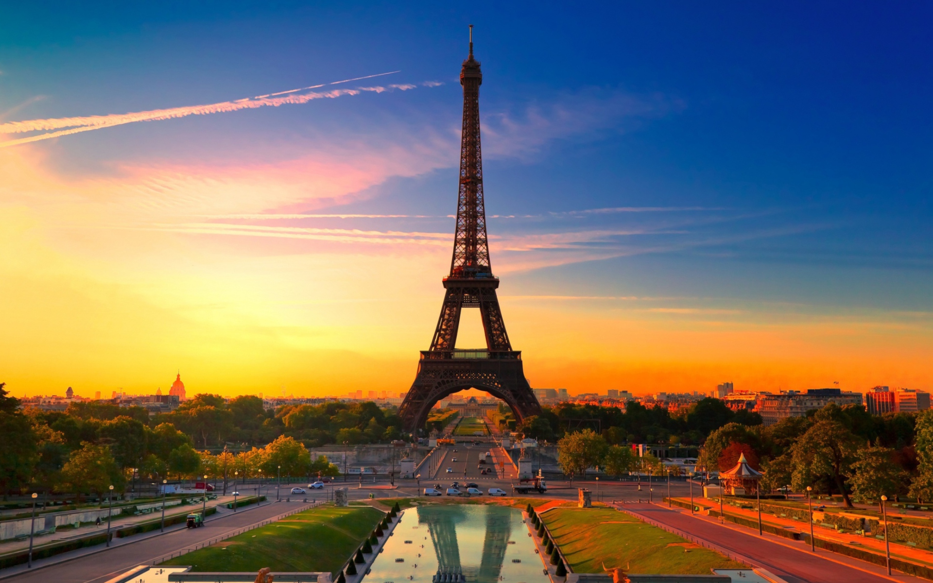 Screenshot №1 pro téma Paris Sunset 1920x1200