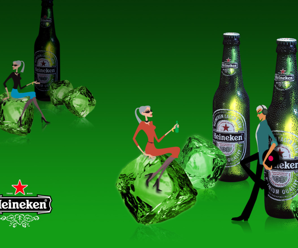 Обои Heineken 960x800