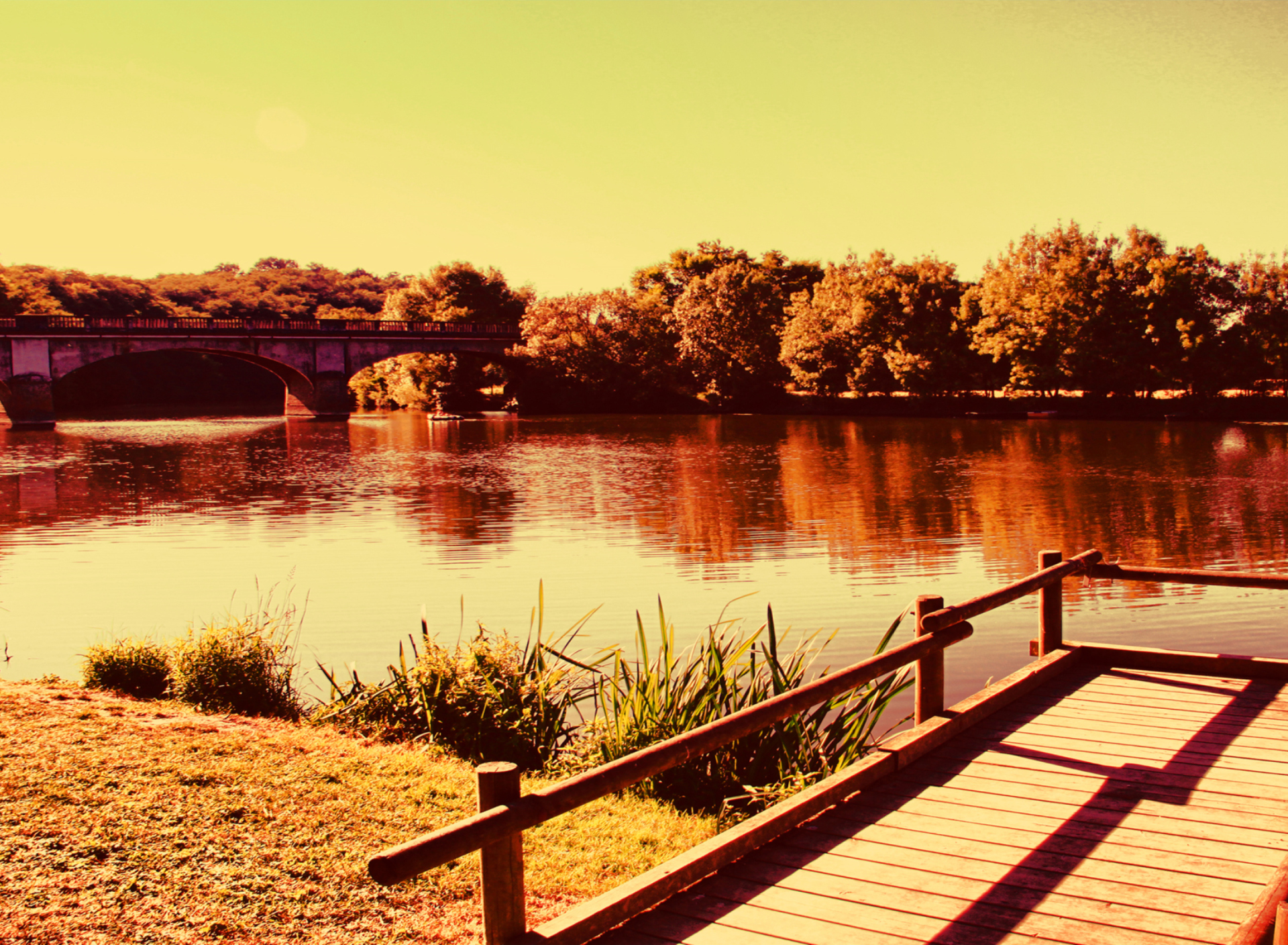 Lake In France wallpaper 1920x1408