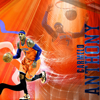 Kostenloses Carmelo Anthony NBA Player Wallpaper für iPad mini 2