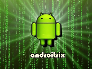 Screenshot №1 pro téma Android Matrix 320x240