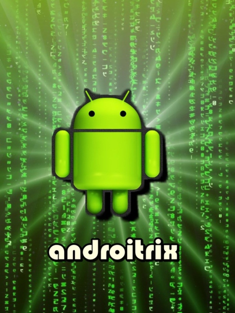 Android Matrix wallpaper 480x640
