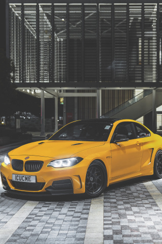 Das BMW 2 series MH2 400 Wallpaper 320x480