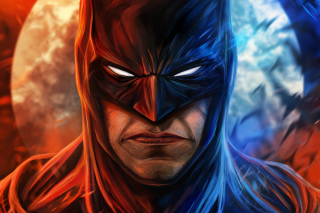 Batman Mask Background for Android, iPhone and iPad