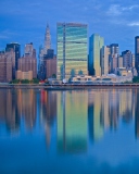 Fondo de pantalla New York City Morning 128x160