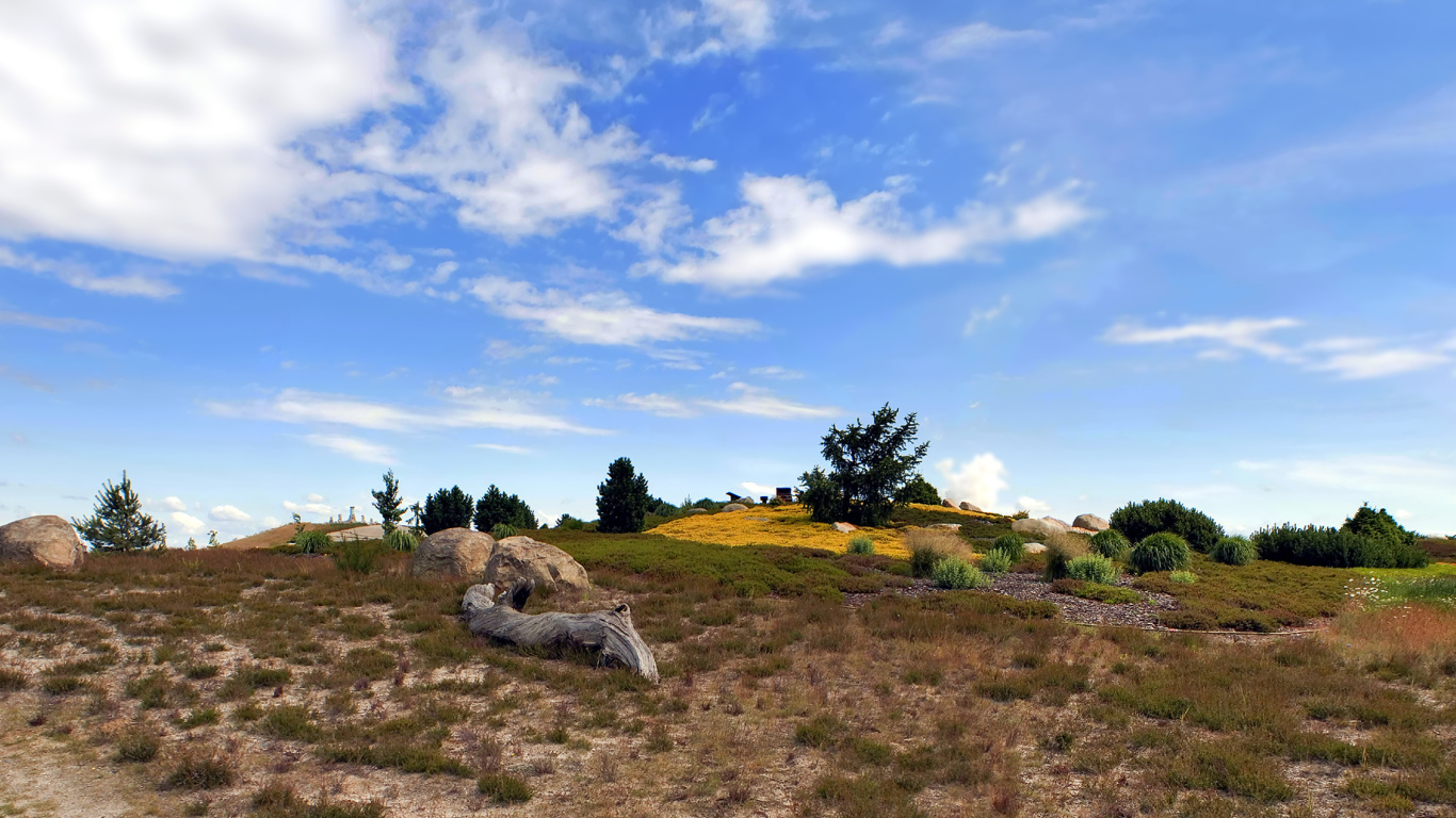Screenshot №1 pro téma Chile Prairie Landscape 1366x768