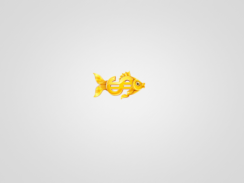 Fondo de pantalla Money Fish 1024x768