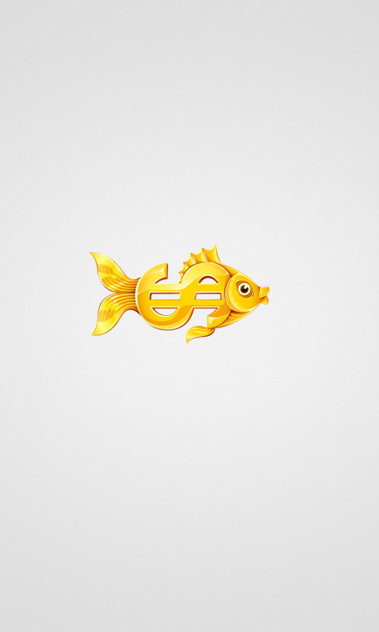 Das Money Fish Wallpaper 768x1280