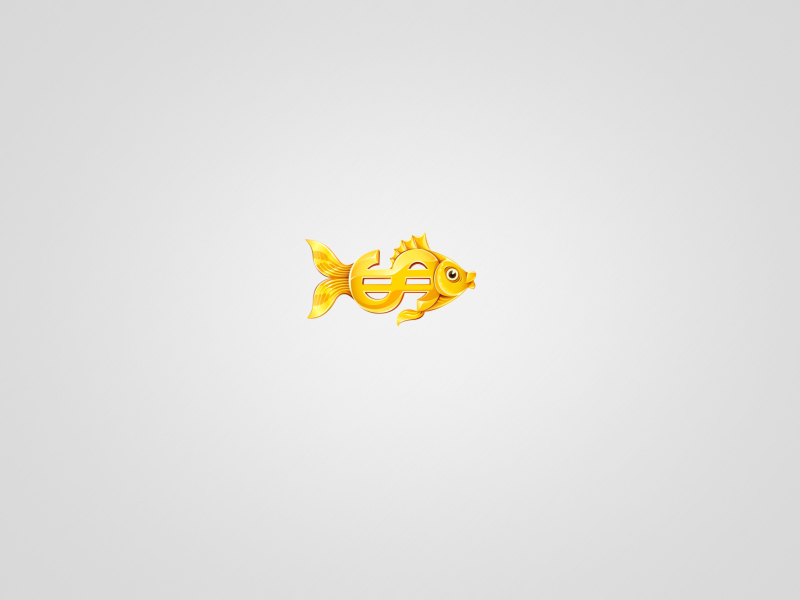 Das Money Fish Wallpaper 800x600