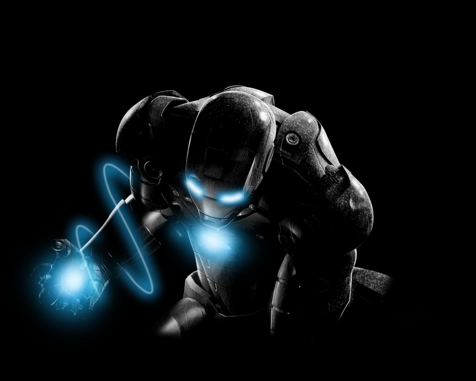 Screenshot №1 pro téma Mysterious Iron Man 1600x1280