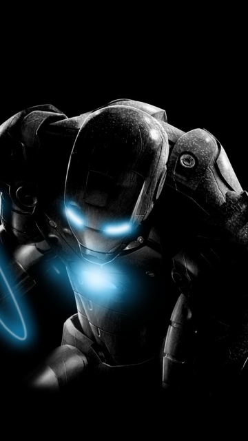 Fondo de pantalla Mysterious Iron Man 360x640