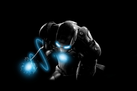 Screenshot №1 pro téma Mysterious Iron Man 480x320