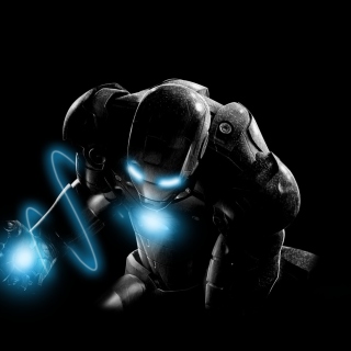 Mysterious Iron Man - Obrázkek zdarma pro iPad 3