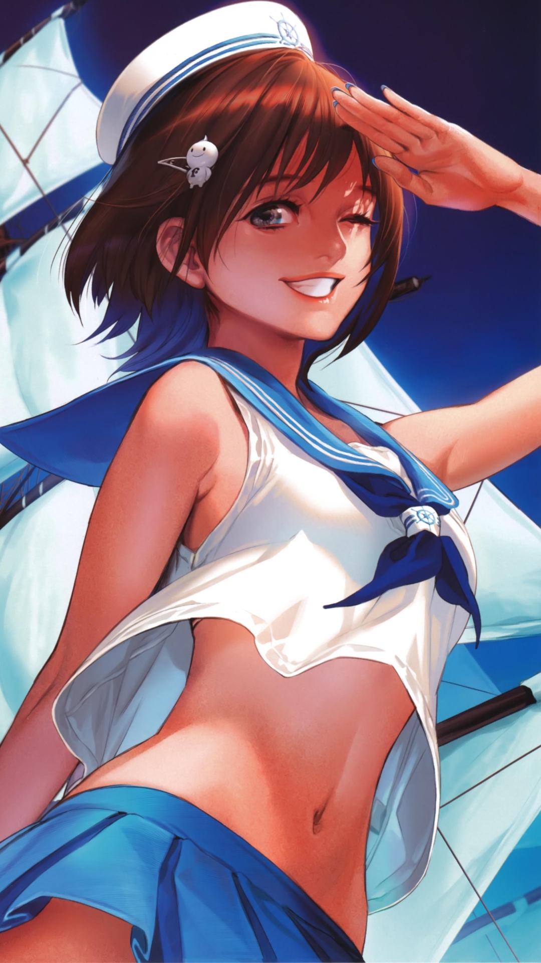 Screenshot №1 pro téma Sailor Girl 1080x1920