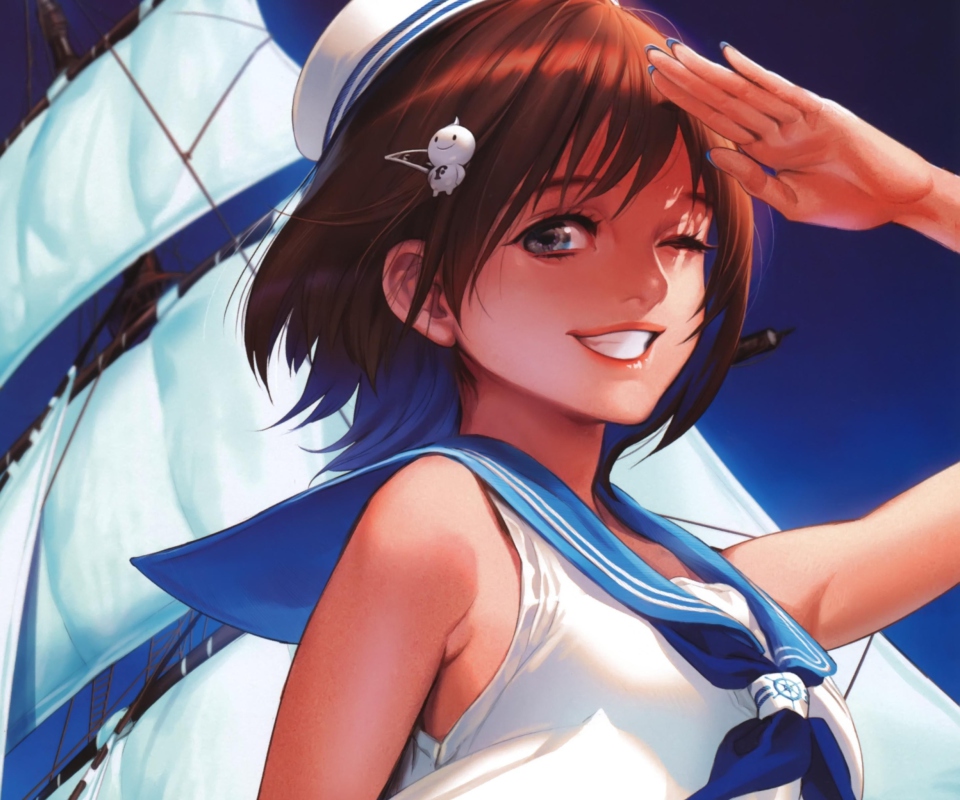 Screenshot №1 pro téma Sailor Girl 960x800