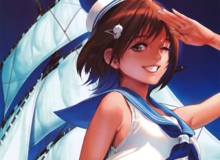 Sailor Girl - Obrázkek zdarma pro Fullscreen Desktop 1280x960