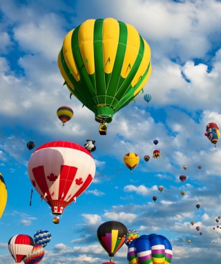 Hot Air Balloons - Fondos de pantalla gratis para iPhone 4