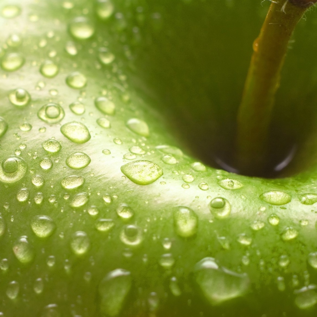 Screenshot №1 pro téma Green Apple Close Up 1024x1024