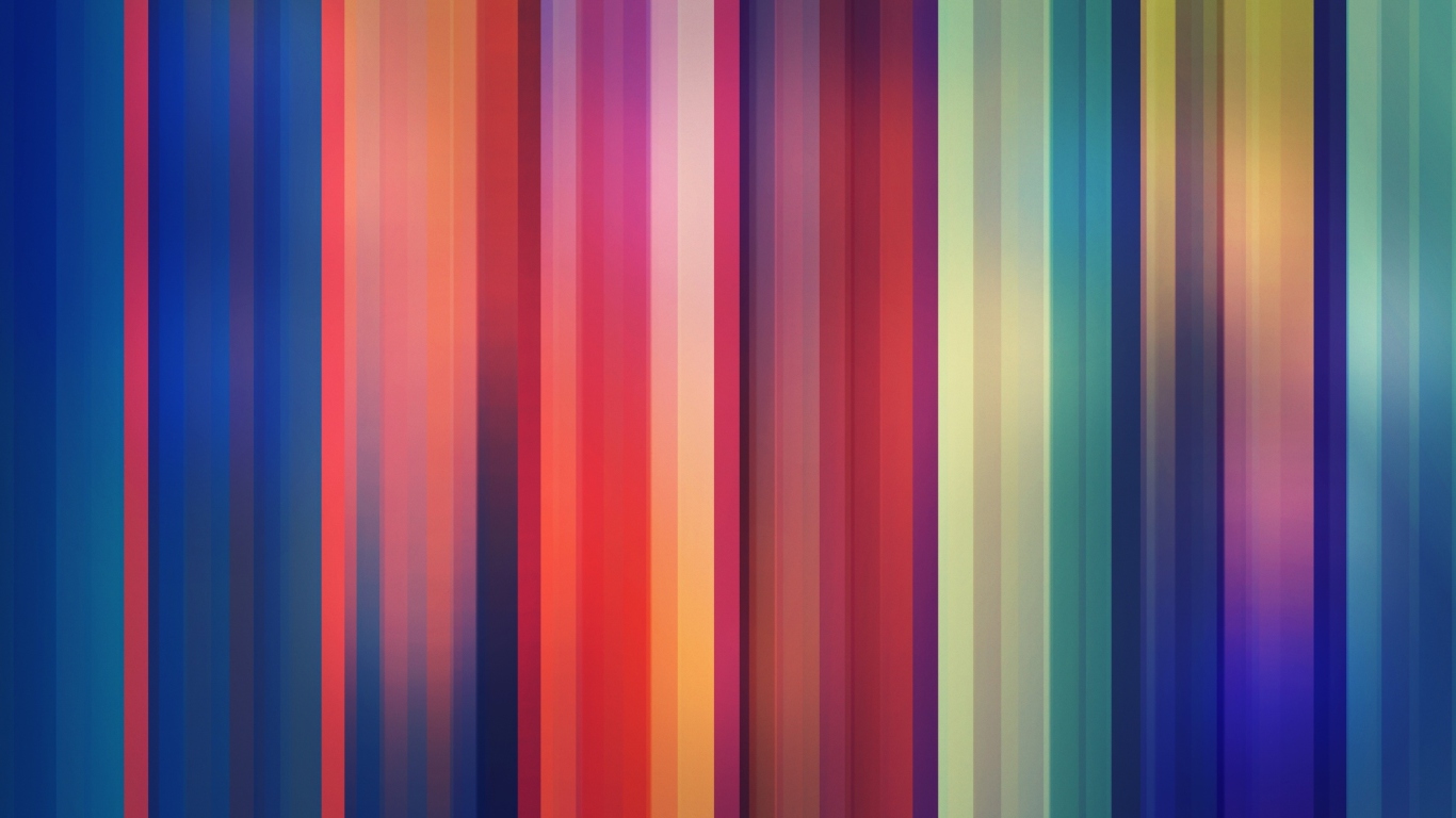 Screenshot №1 pro téma Colorful Abstract Texture Lines 1366x768