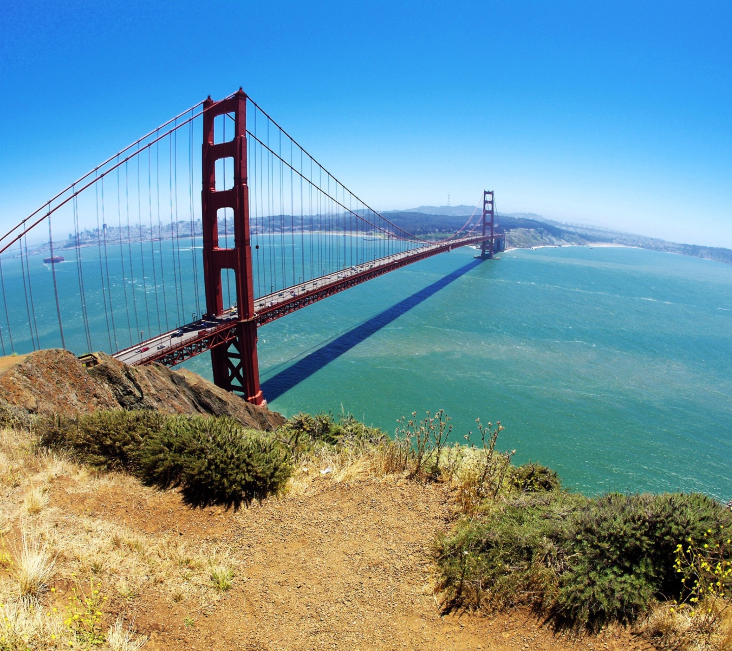 Screenshot №1 pro téma Golden Gate Bridge 1440x1280